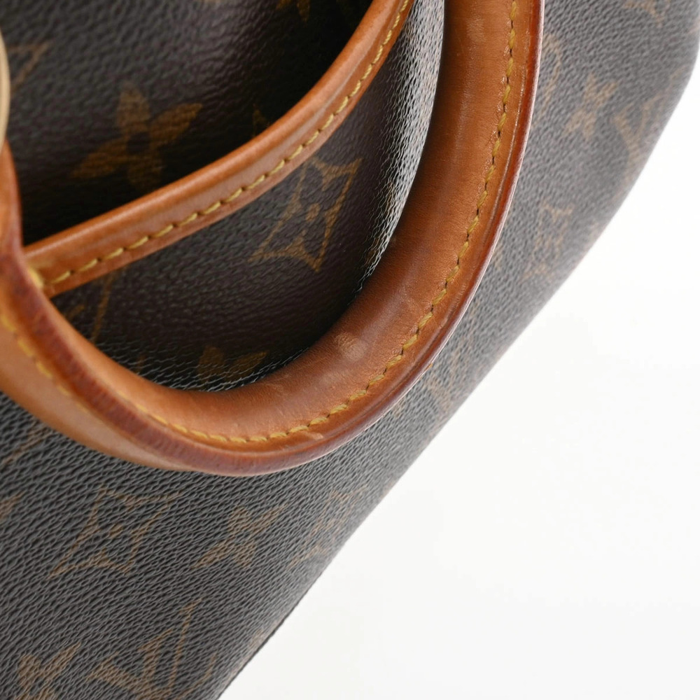 LOUIS VUITTON Monogram Trouville Brown Canvas Handbag - Picture 6 of 11